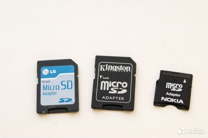 Адаптеры microSD/SD, microSD/miniSD