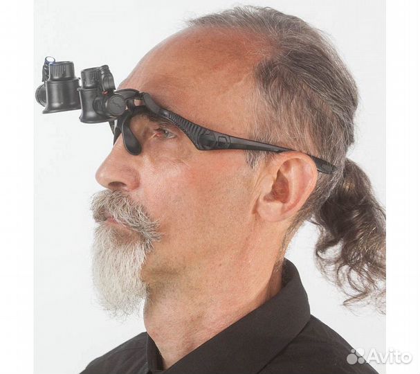 Лупа-очки Veber 9892G (10х, 15х, 20х, 25х)