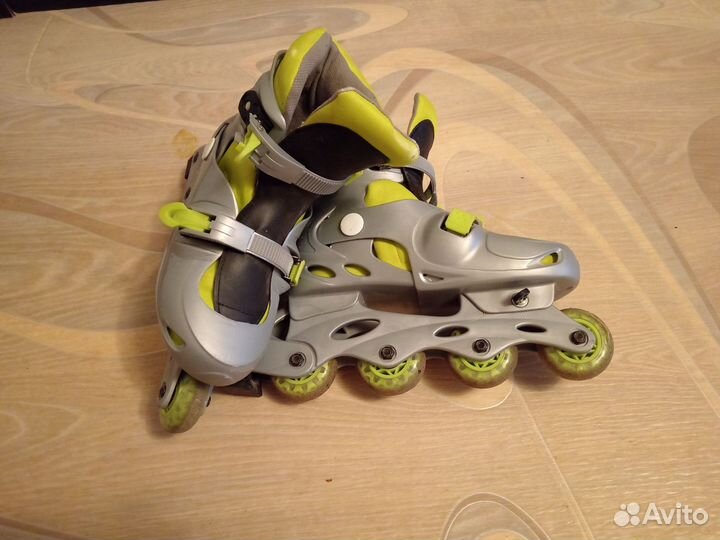 Роликовые коньки, раздвижные,размер 39-42