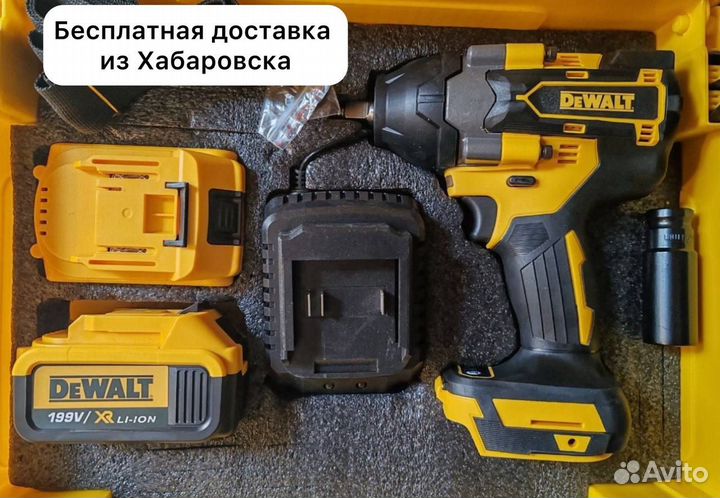 Аккумуляторный гайковерт DeWalt 800 Нм (Арт.51655)