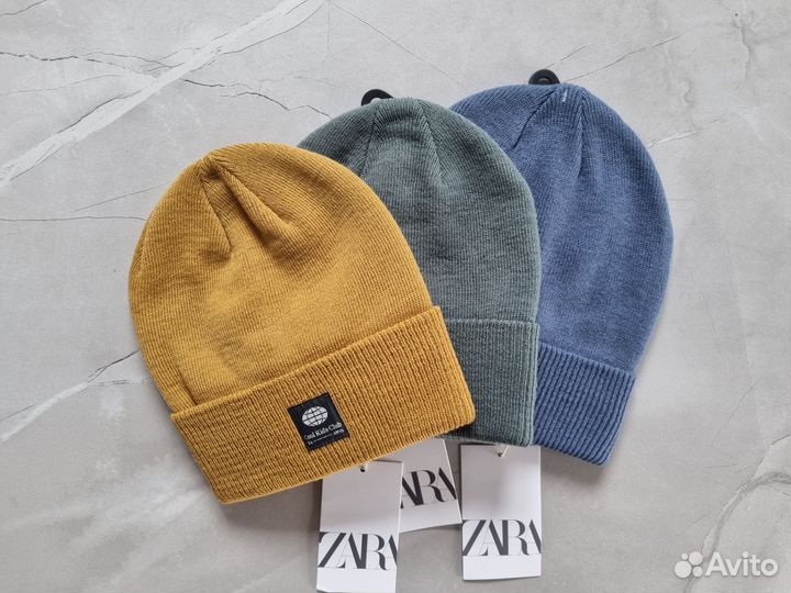Детская шапка бини zara новая
