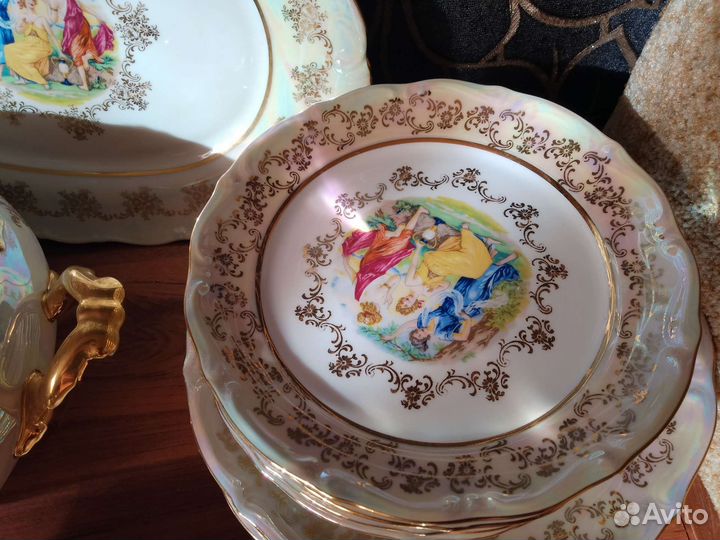 Столовый сервиз новый,Мадонна на 6персон,чехия