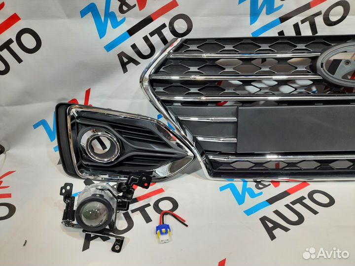 Хром комплект Elegance Hyundai Solaris 2017-2020