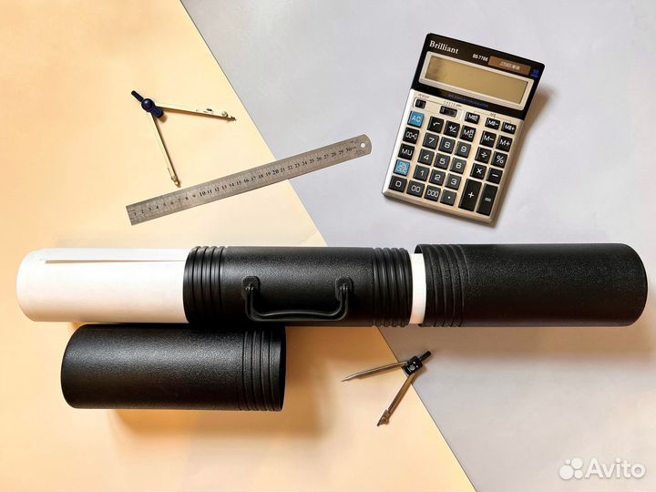 Тубус для чертежей ватманов