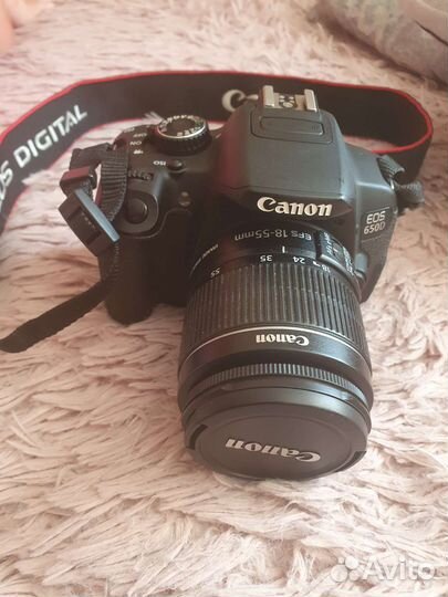 Зеркальный фотоаппарат canon 650d