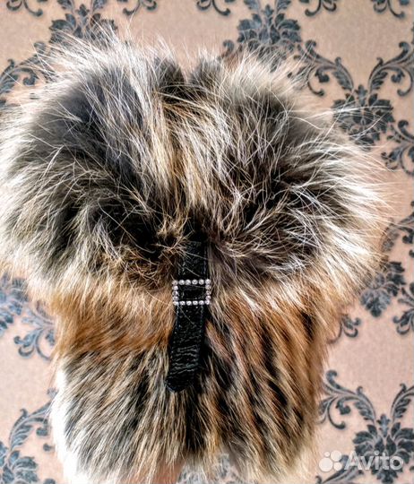 Шапка из енота