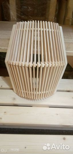 Абажур веерный