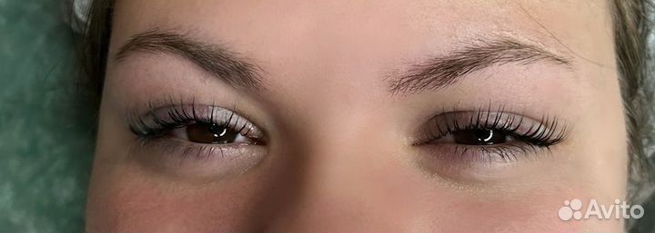 Ламинирование ресниц и бровей