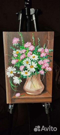 «Летнее утро». 2020 г. Натюрморт. Холст, акрил