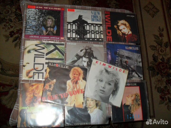 Виниловые пластинки семидюймовые