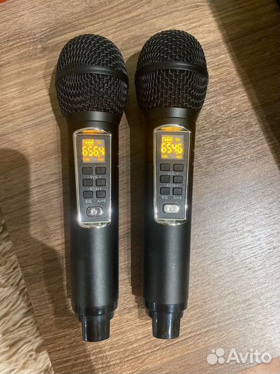 Беспроводные микрофоны вокальные