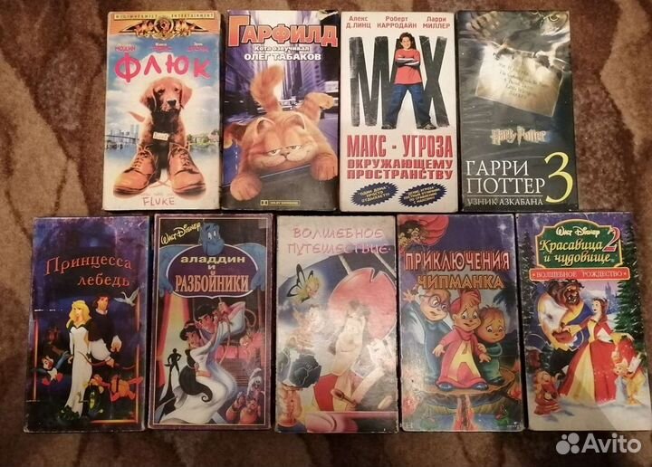 Видео кассеты 77 штук