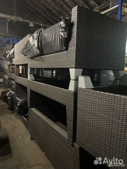 Диван ротанг