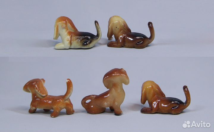 Собаки. Старые Фигуры Киндер