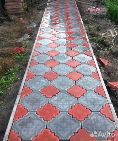 Укладка тротуарной плитки