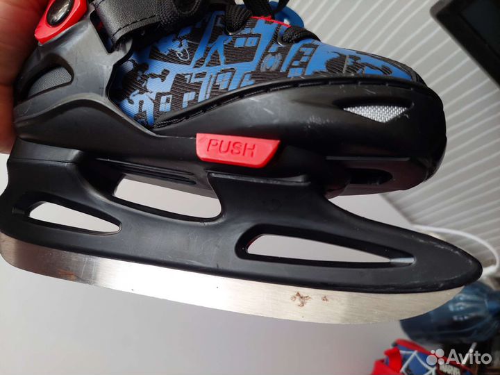 Коньки для мальчика раздвижные 26-31