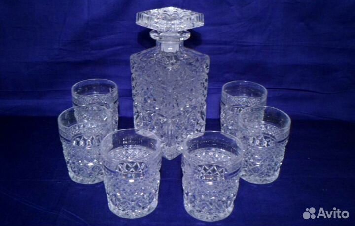 Сервиз Bohemia Чехословакия хрусталь