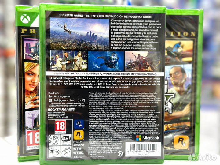 GTA5 Grand Theft Auto V (Xbox One) NEW