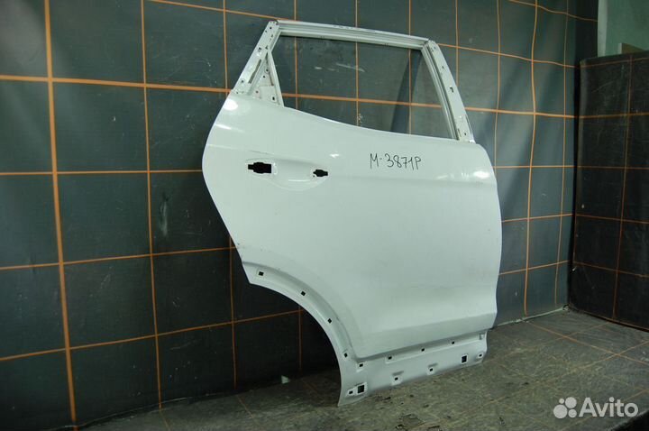 Дверь задняя правая - Hyundai Santa Fe 3