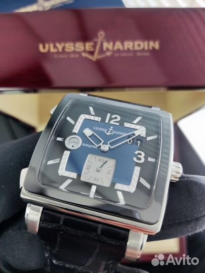 Швейцарские часы Ulysse Nardin Quadrato Dual Time