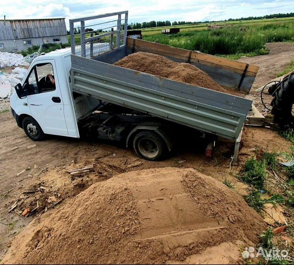 Песок Щебень Отсев с Доставкой Газель от 1 тонны