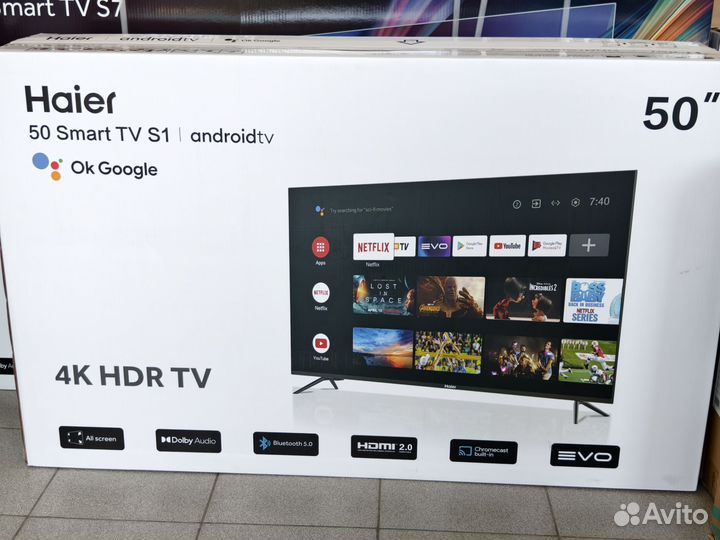 Телевизор Haier 50 SMART tv s1