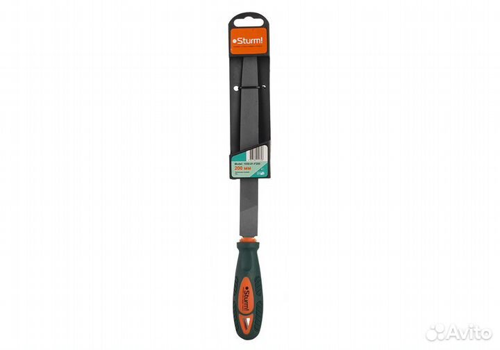 1050-01-F200 Напильник плоский 200 мм, сталь Т12