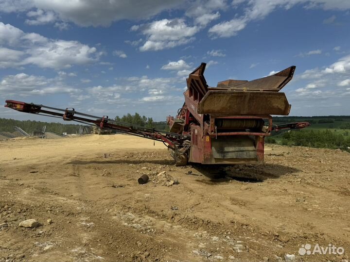 Мобильный самоходная сортировка (грохот)