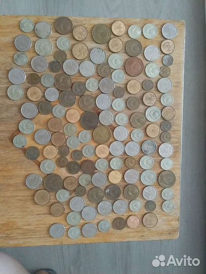 Монеты разные