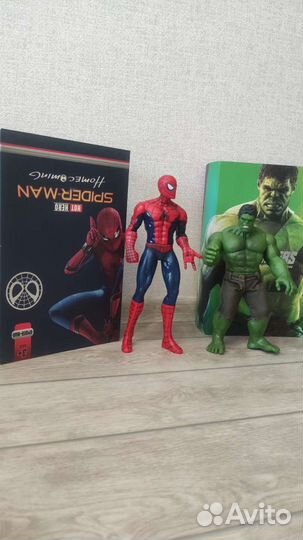 Халк, человек-паук, Веном, железный человек, чёрна