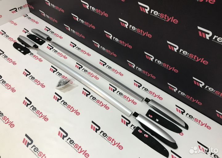 Рейлинги Toyota RAV4 (XA40) 12-19г Серебро