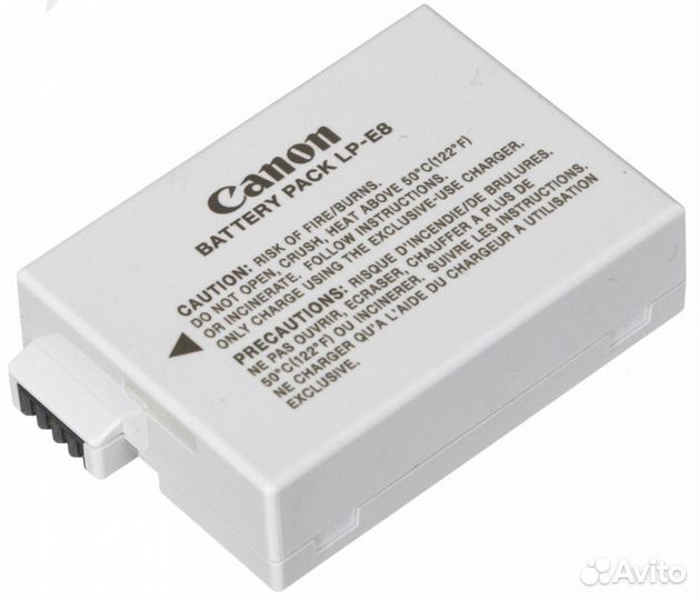 Новый оригинал аккум. Canon LP-E8 550D, 600D, 650D