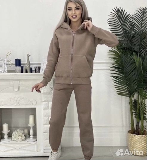 Костюм женский двойка на флисе