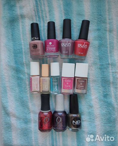 Лак для ногтей 12шт пакетом