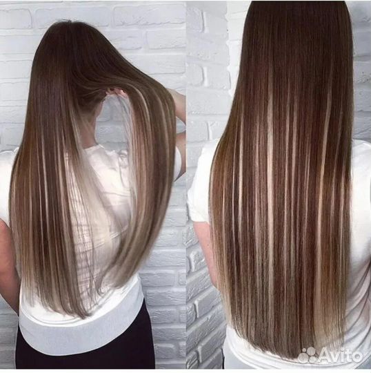 Наращивание волос, снятие, коррекция