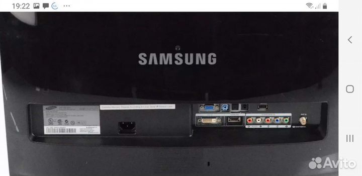 Монитор-телевизор samsung t240 hd 75-99гц