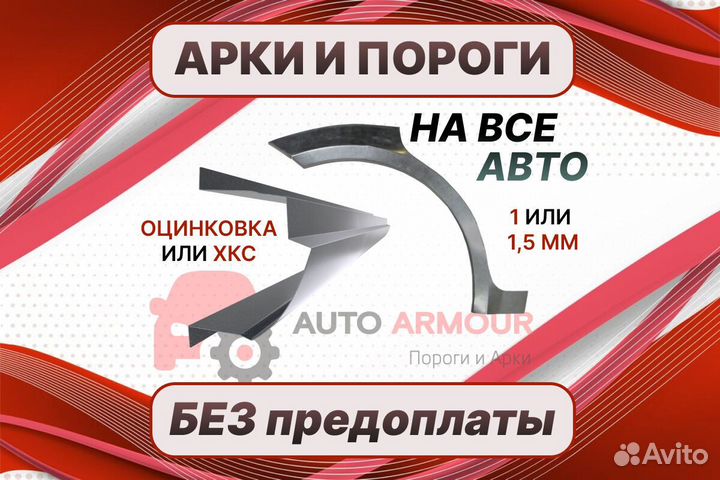 Арки Ford Focus ремонтные кузовные