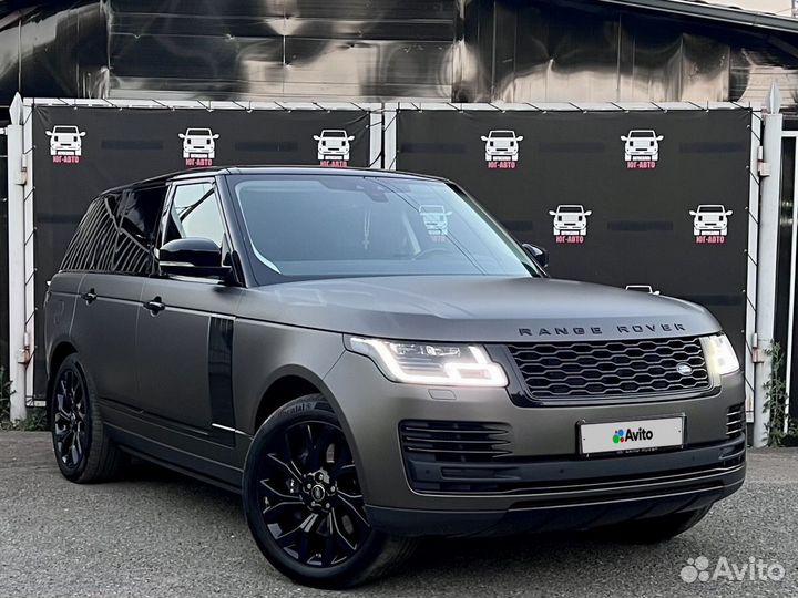 Land Rover Range Rover 4.4 AT, 2018, 129 161 км