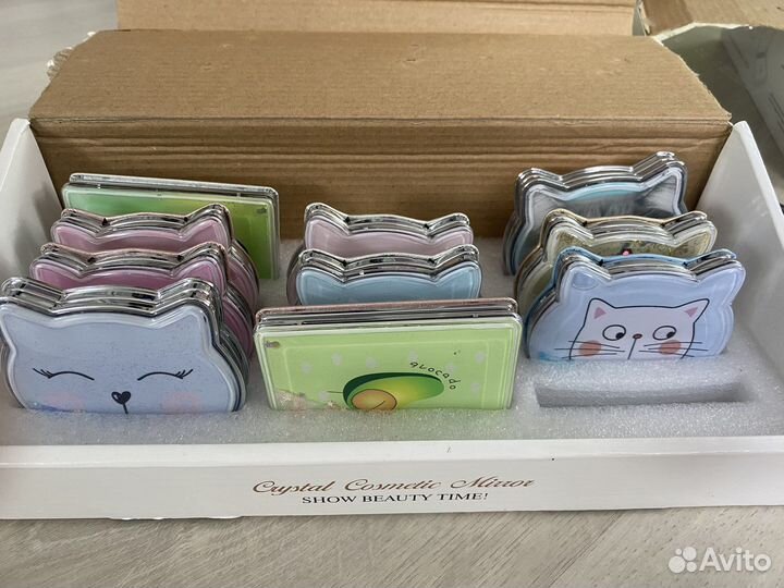 Зеркало карманное для девочек, девушек и женщин