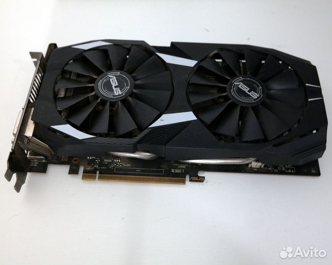 Asus Rx580 жареная (кулера сток)