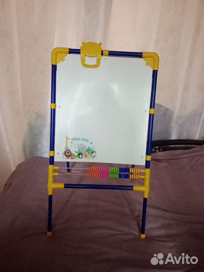 Доска магнитно маркерная и меловая