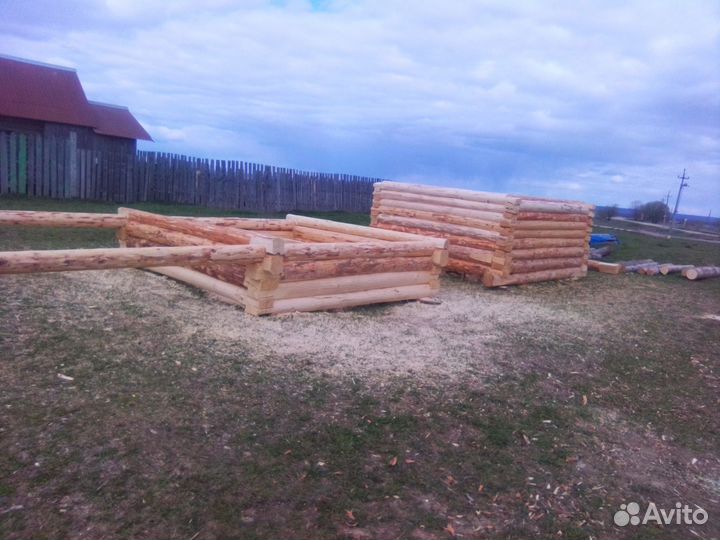 Сруб бани 3/3