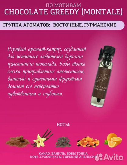 Духи женские пробники