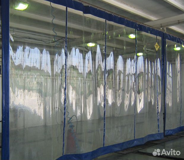 Штора пвх прозрачная 500 микрон