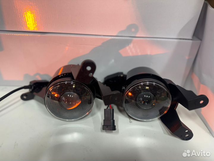 LED противотуманные фары на Chevrolet Cruze до рес