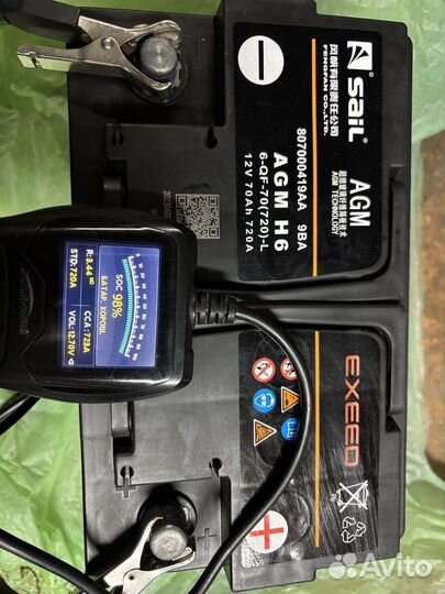 Аккумулятор agm 70A 720