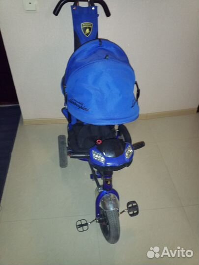 Трехколесный велосипед коляска