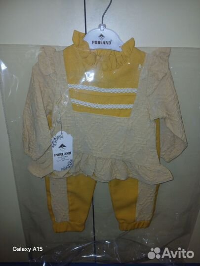 Платье для новорожденной девочки 62-68