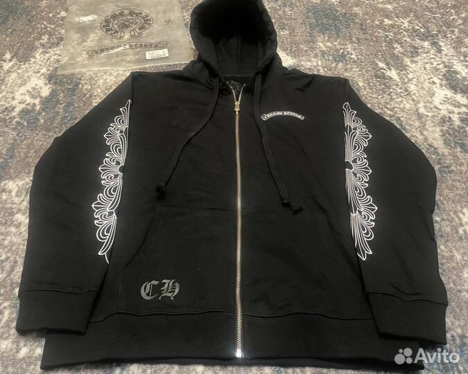 Зип худи Chrome Hearts
