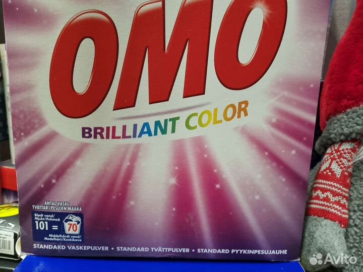 Стиральный порошок OMO Color 4.9кг Финляндия